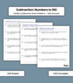 Subtraction: Numbers to 100