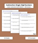Subtraction: Single-Digit Numbers
