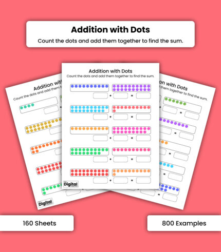 Addition with Dots – Up to 40