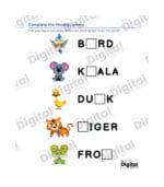 Complete the Missing Letters - Image 2