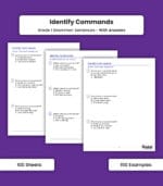 Sentence: Identify Commands