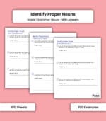 Nouns: Identify Proper Nouns