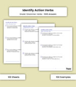 Verbs: Identify Action Verbs