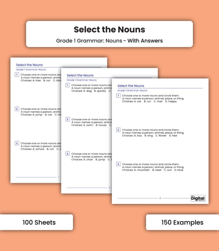 Nouns: Select the Nouns - Image 1